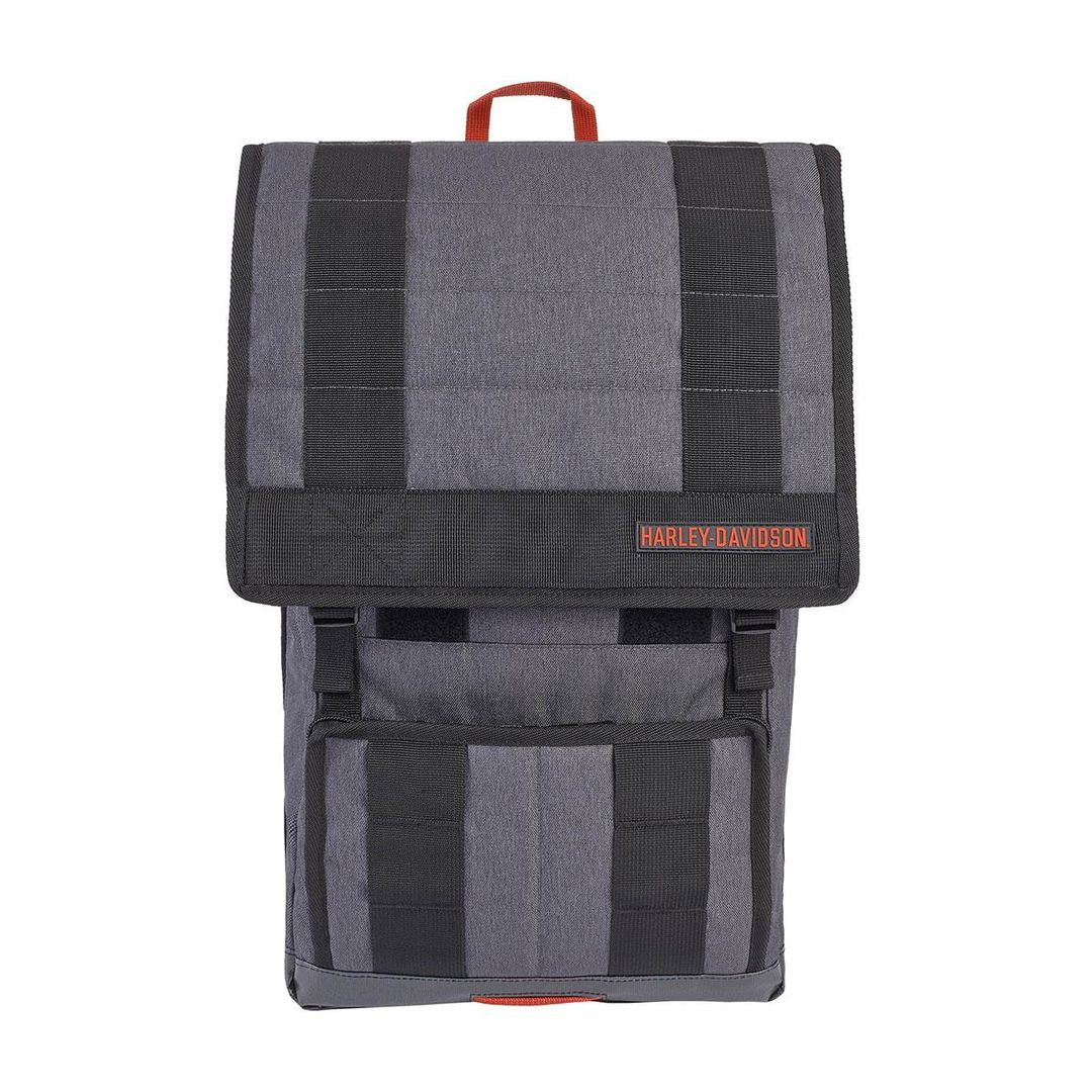 Commuter H-D Slim Flap Closure Backpack - Heather Gray